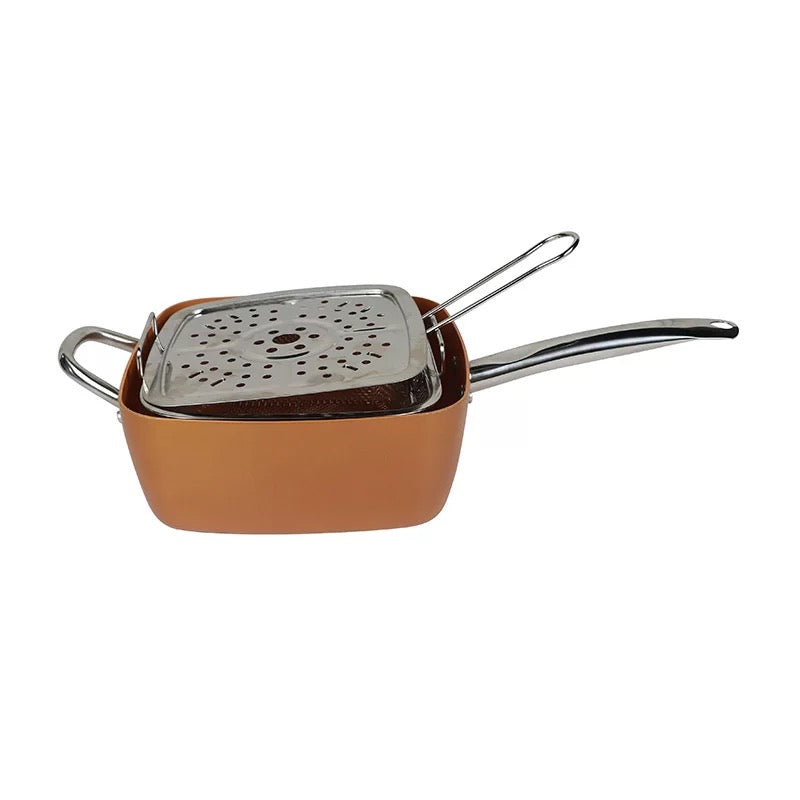 POÊLE CARRÉE 4 EN 24 cm