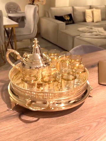 Plateau artisanat marocain/ sinia