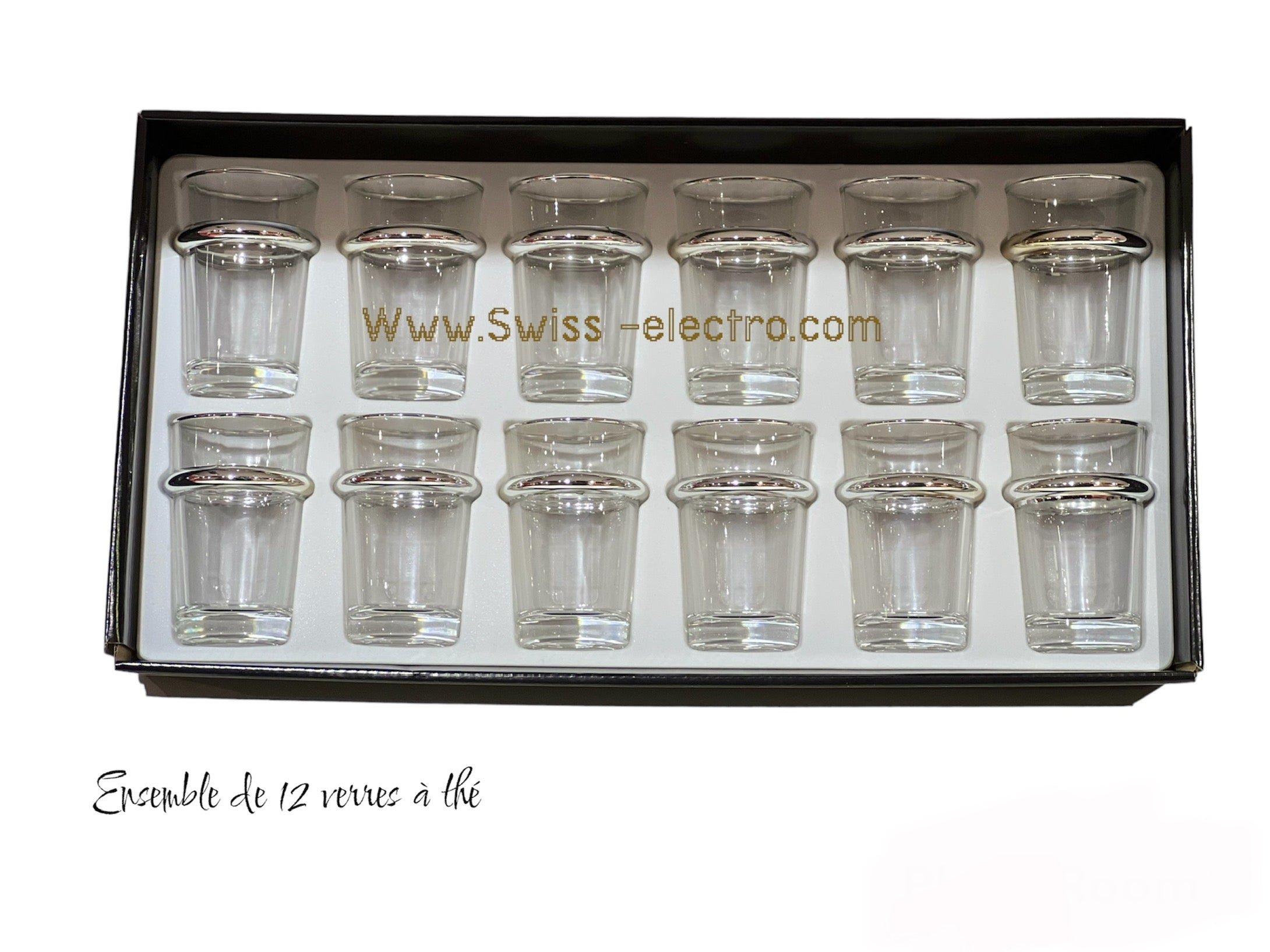 Verres à thé Hayati couleurs