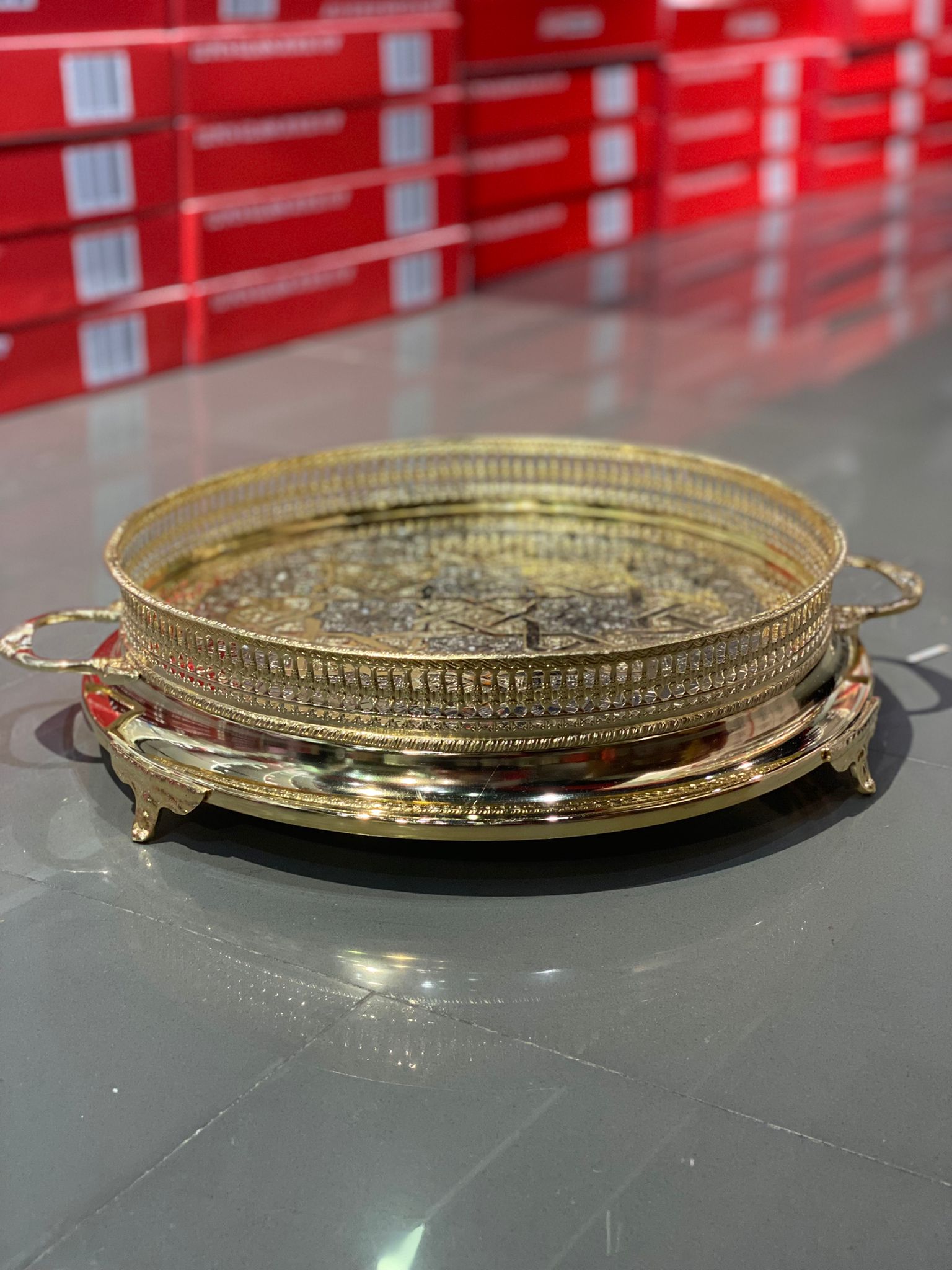 Plateau artisanat marocain/ sinia