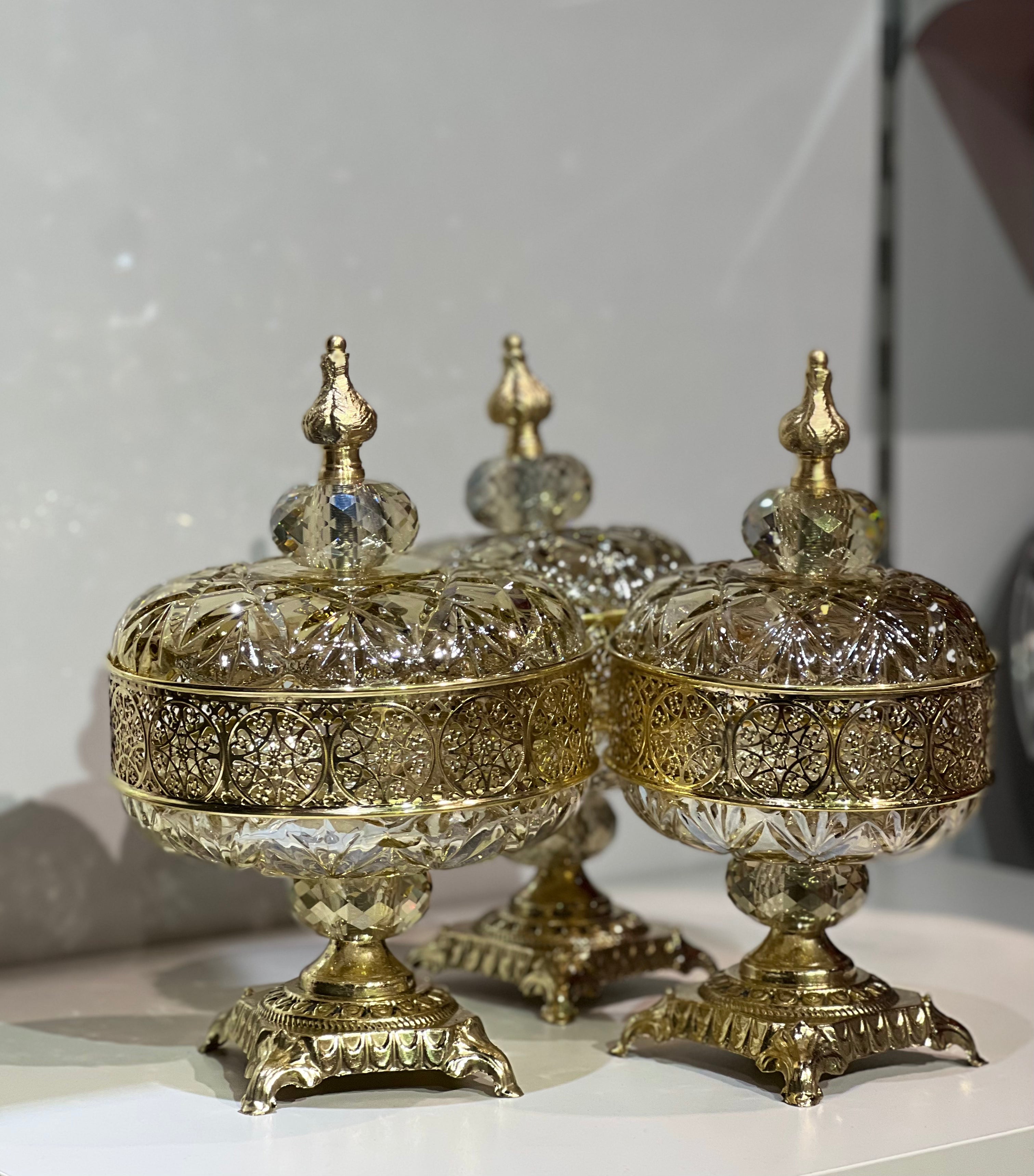 Ensemble 3 pcs déco marocain/ Mbikhra