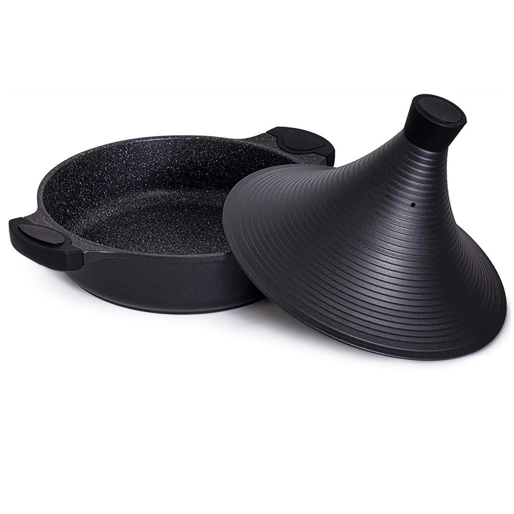 Tajine marocain Marakech 28 cm noir