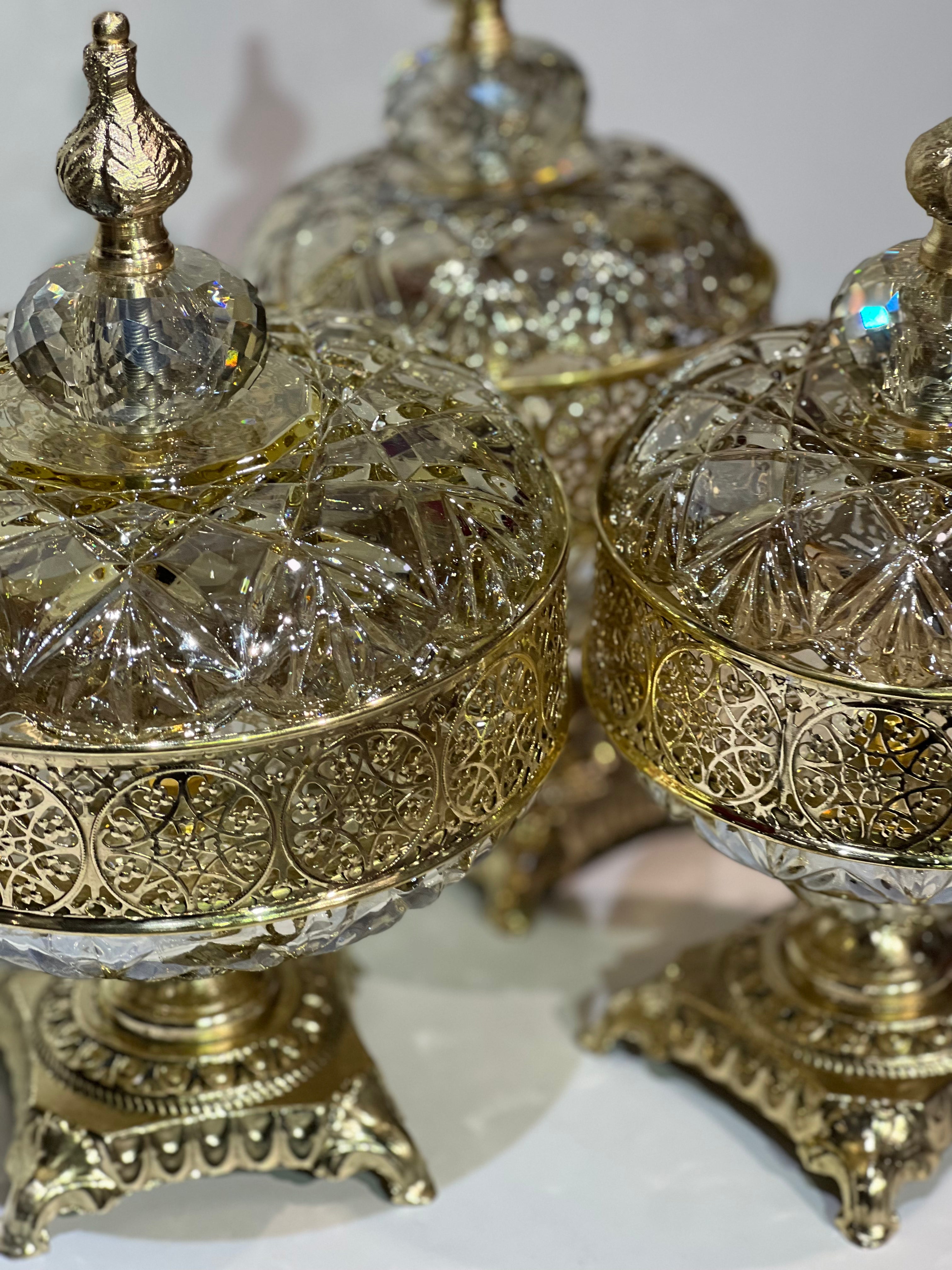 Ensemble 3 pcs déco marocain/ Mbikhra
