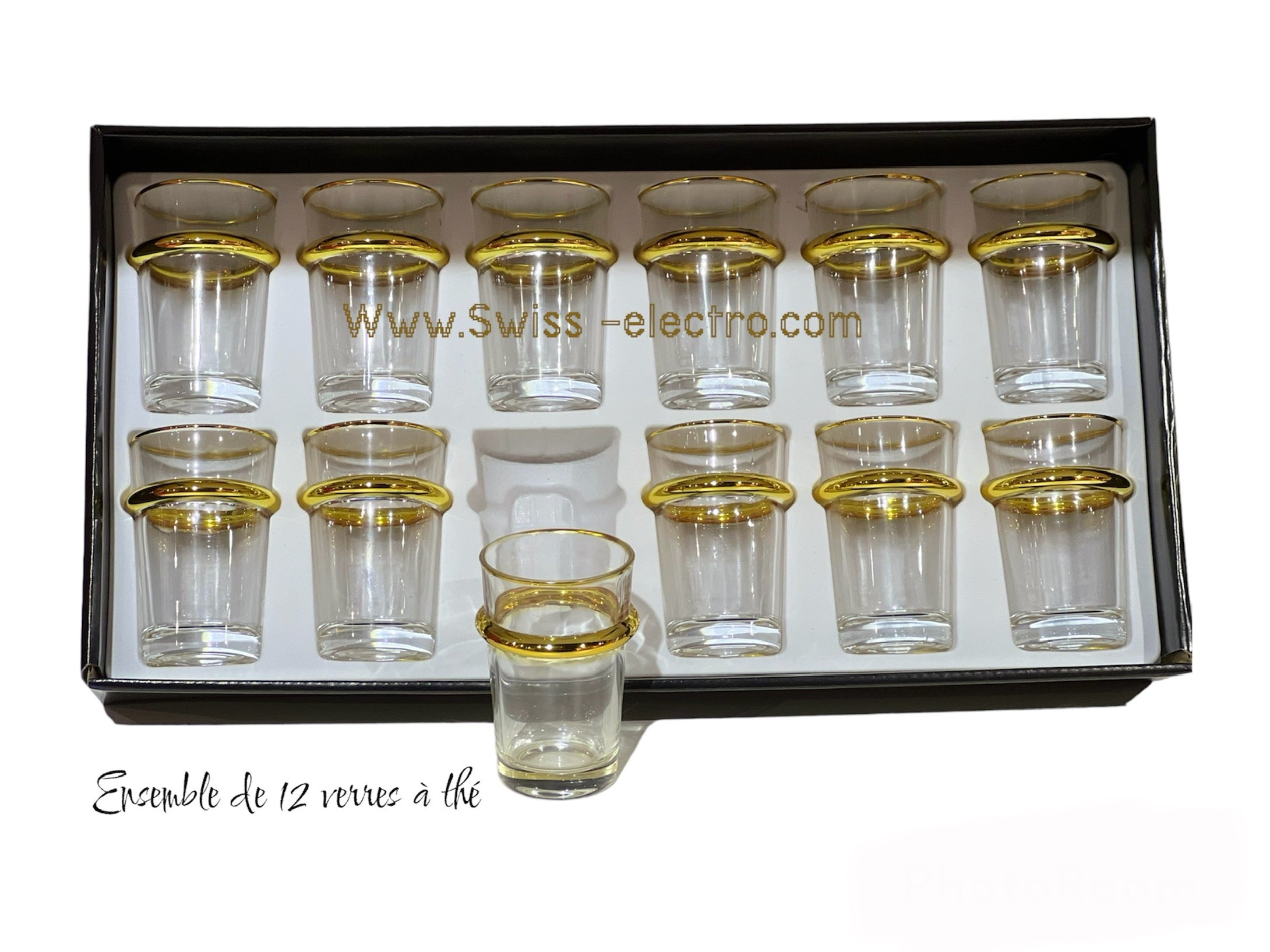 Verres à thé Hayati couleurs
